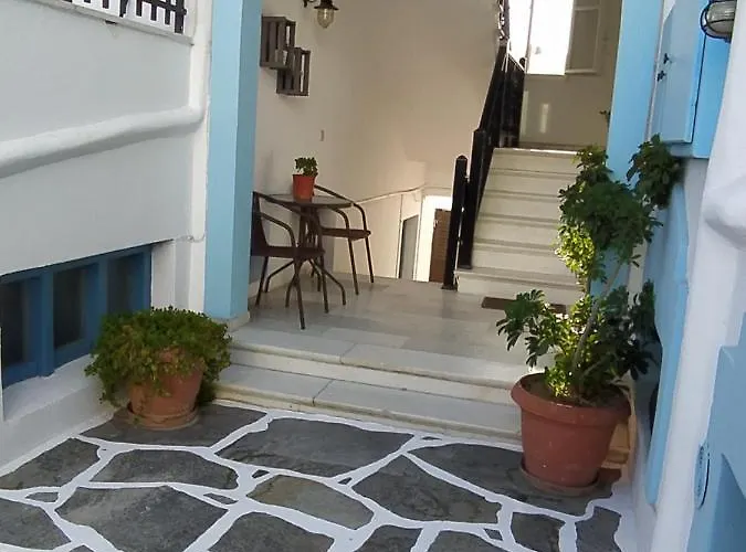 Daire White In Naxos Town Naxos City